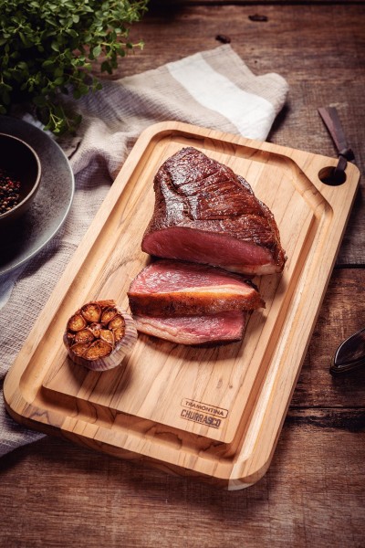 Cutting Board Teak Wood 490x280mm - Tramontina