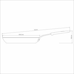 Professional Induction Iron Skillet Frying Pan 30cm - Tramontina