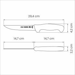 Professional Master Black Boning Knife Thin 6", 15cm - Tramontina