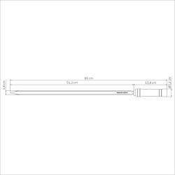 Heavy Duty Stainless Steel Skewer Wood Handle 65cm - Tramontina