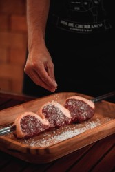 Heavy Duty Stainless Steel Skewer Wood Handle 95cm - Tramontina