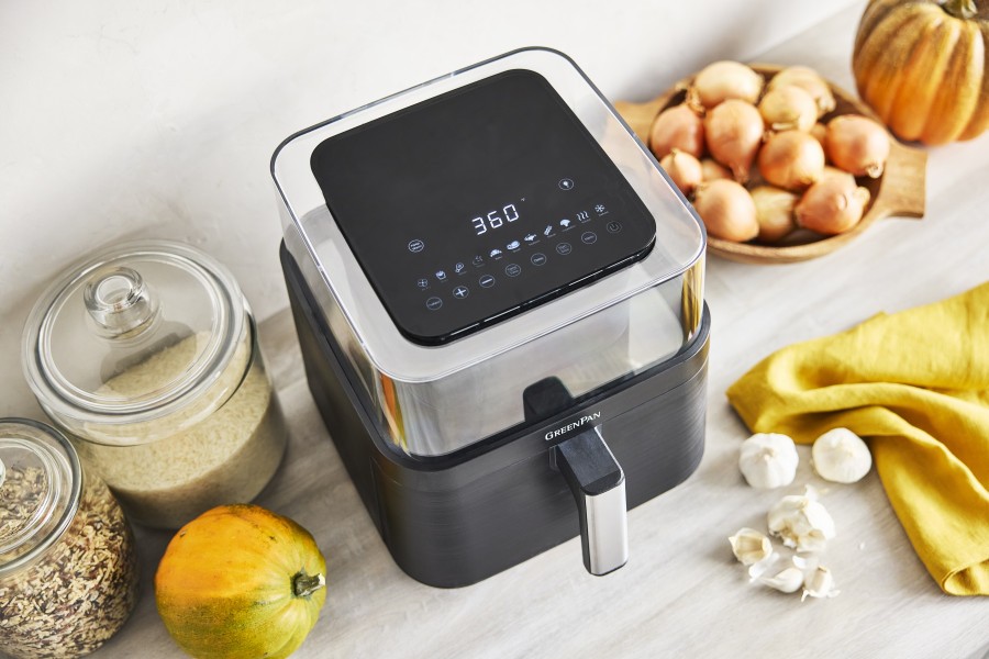 Bistro Airfryer with See-Thru Lid 6.6L - GreenPan