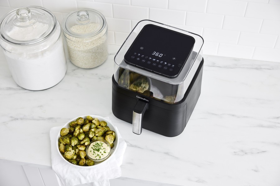 Bistro Airfryer with See-Thru Lid 6.6L - GreenPan