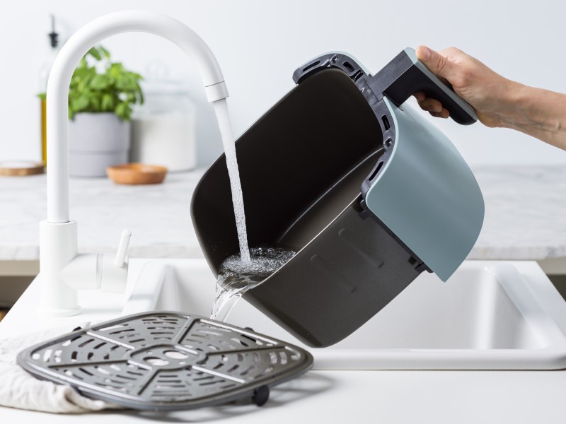 GreenPan Bistro Airfryer 1 basket 7.2L- Smokey Blue - GreenPan