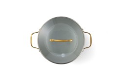 Padova Smokey Blue Covered Casserole 24cm/4.7L - GreenPan
