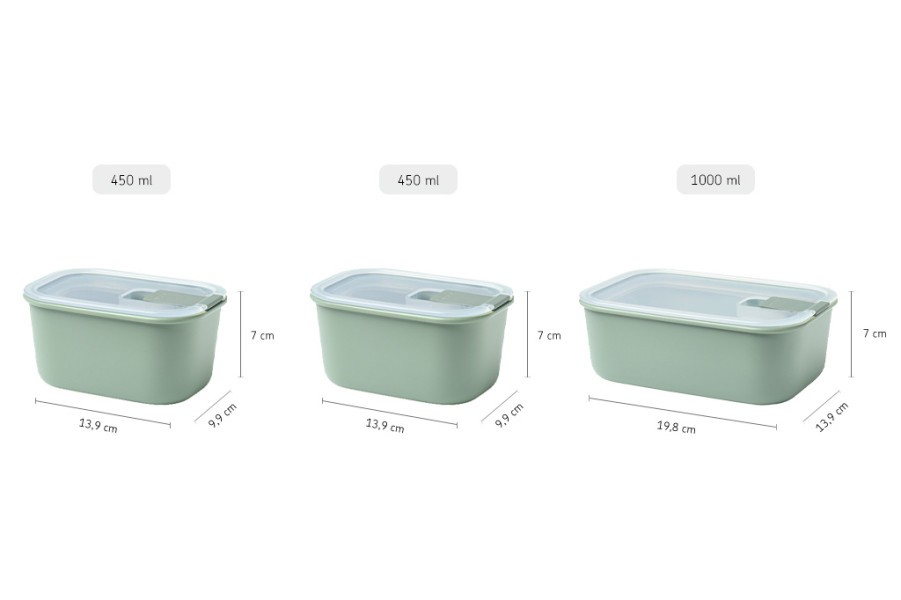 Easyclip 3 Piece Set Nordic Sage - Mepal