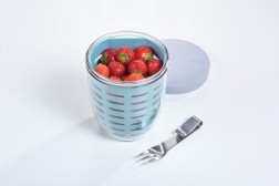 Fruit & Veggie Ellipse Nordic Blue - Mepal
