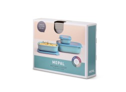 Cirqula Rectangle Small Set 3-Piece Nordic White - Mepal