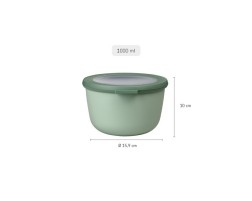 Cirqula Round 1000ml Nordic Sage  - Mepal
