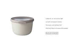 Cirqula Round 500ml Nordic White  - Mepal