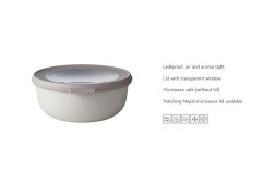 Cirqula Round 750ml Nordic White - Mepal