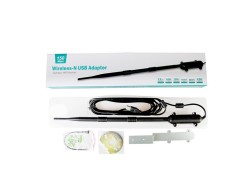 Industrial-grade Omnidirectional Outdoor Waterproof Network Card High-power Receiver 15DBI Antenna