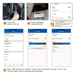Vgate ICar Pro 4.0 OBD2 Code Scaner ELM327 V2.2 Diagnostic Scanner