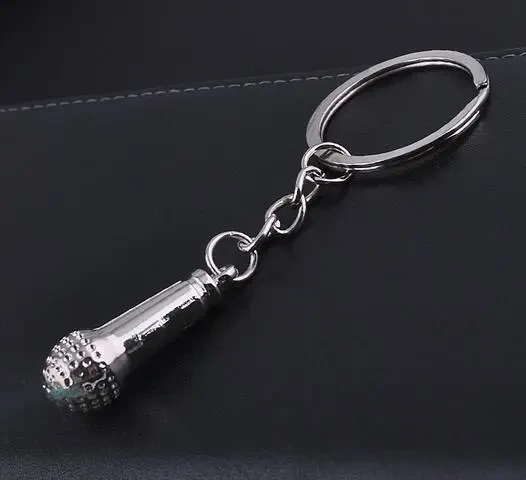 Microphone Keychain Car Keyring