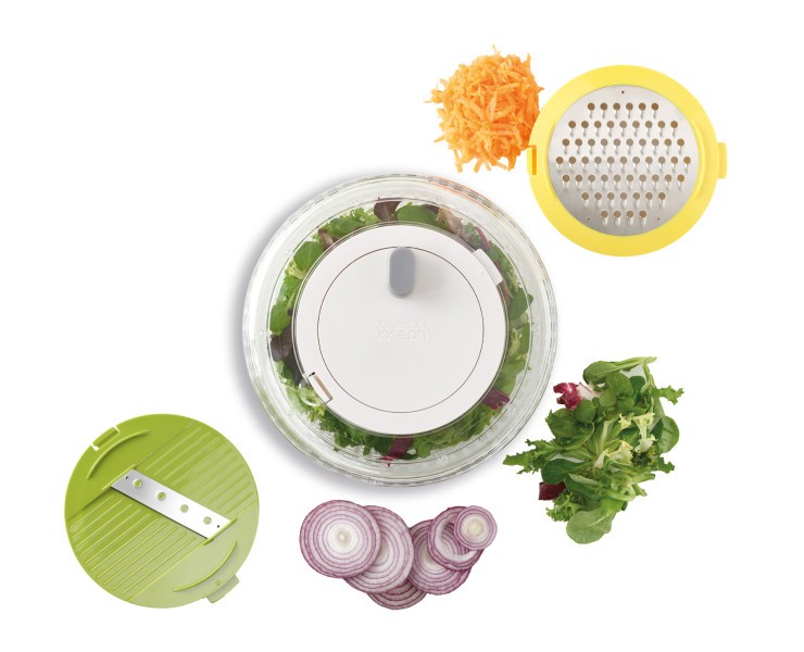 3pc Salad Preparation Set (Mcolor) - Joseph Joseph Duo
