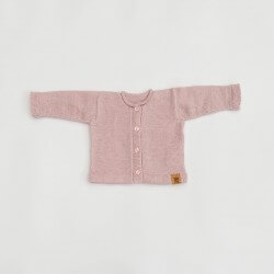 Baby Merino Cardigans | NZ Made | Pink