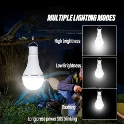 4pcs GoldenCentury Solar LED Bulbs