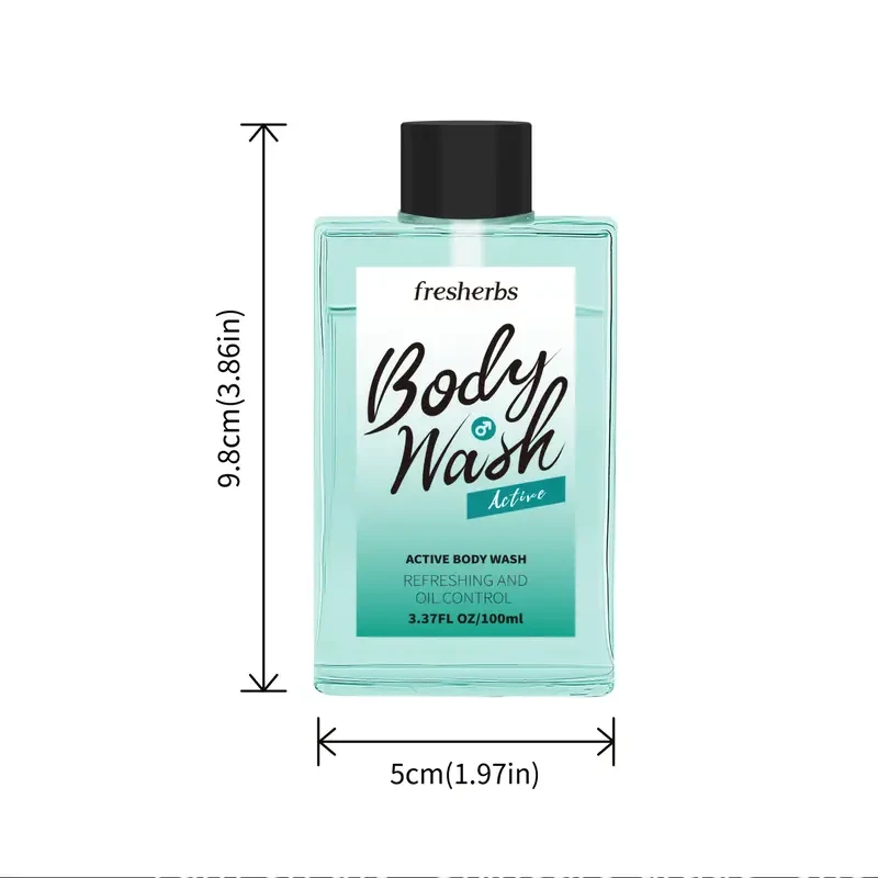 Fresherbs Men'S 3-in-1 Body Wash - 100ml