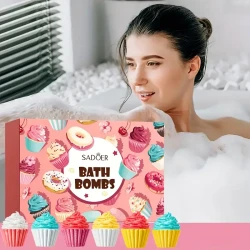 Sadoer Ice Cream-Shape Bath Bombs Set