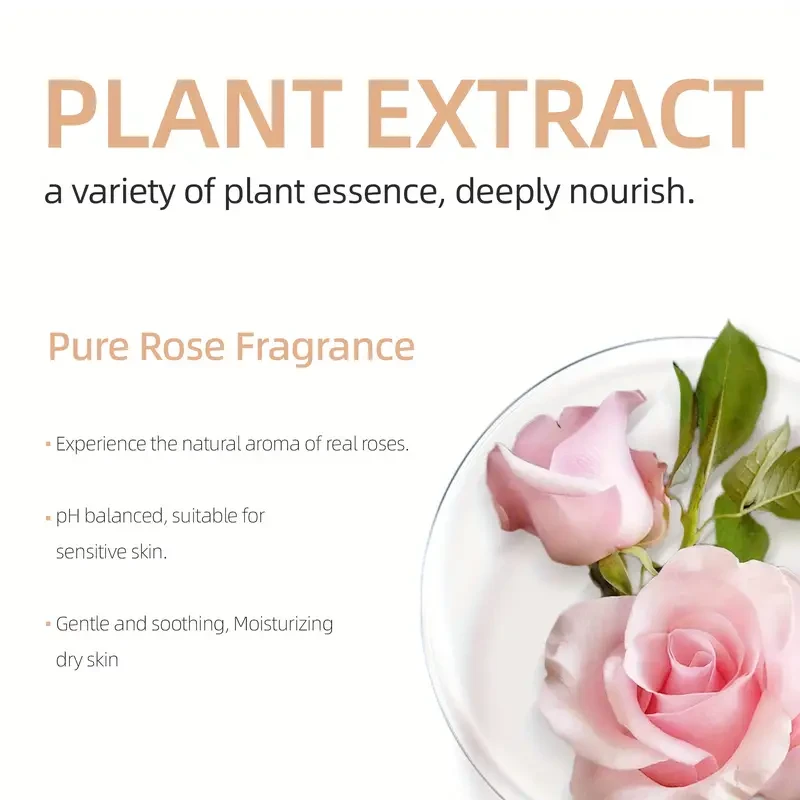 Séfralls Rose Petal Fragrance Shower Gel