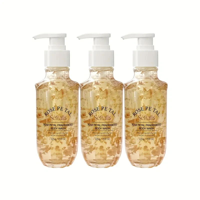 Séfralls Rose Petal Fragrance Shower Gel