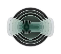 Nest 9 Piece Bowls - Sage - Joseph Joseph