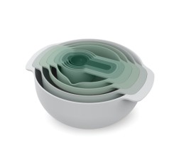 Nest 9 Piece Bowls - Sage - Joseph Joseph
