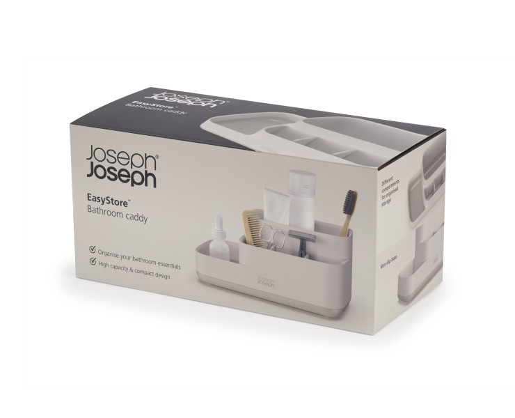 EasyStore Bathroom Caddy - Ecru - Joseph Joseph