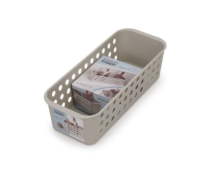 EasyStore Slimline Bathroom Storage Basket - Joseph Joseph