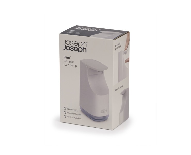 Slim Compact Soap Pump - Ecru - Joseph Joseph