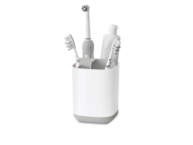 EasyStore Toothbrush Caddy - Grey - Joseph Joseph