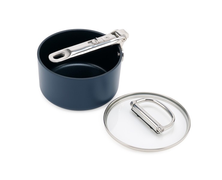Space 15cm/1.4qt Non-Stick Induction Saucepan & Lid - Joseph Joseph