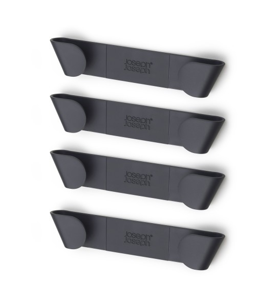CupboardStore Set of 4 In-cupboard Pan Lid Holders - Joseph Joseph