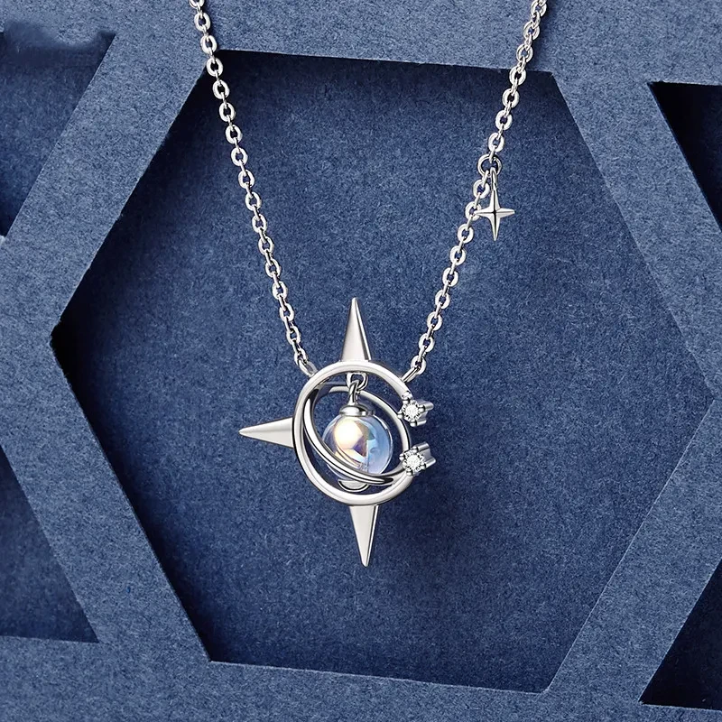 Frosty Wind Clavicle Chain Necklace Pendant