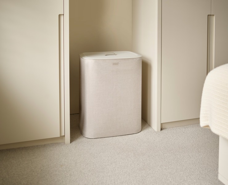 Tota 90L Laundry Separation Basket - Ecru - Joseph JosephTota 90L Laundry Separation Basket - Ecru - Joseph Joseph