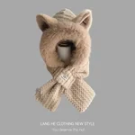 Winter Cartoon Hats Scarf 2 in 1 Set