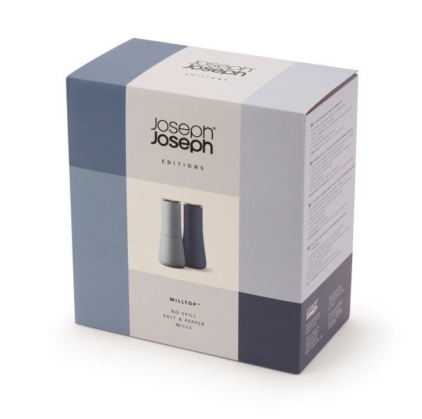 Milltop Salt & Pepper Set - Sky - Joseph Joseph