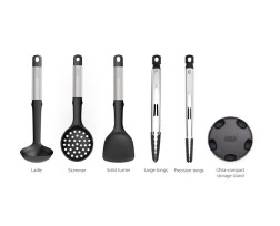 Elevate Fusion 5 Piece Silicone Set With Stand  - Joseph Joseph