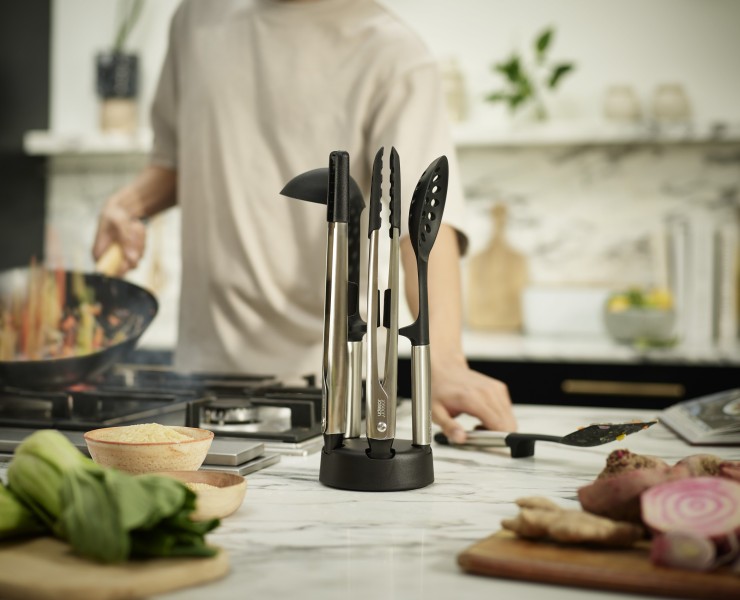 Elevate Fusion 5 Piece Silicone Set With Stand - Joseph Joseph
