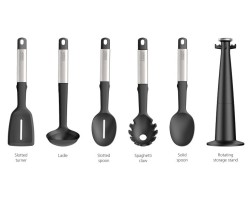 Elevate Silicone/Steel Carousel 5 Piece Set  - Joseph Joseph