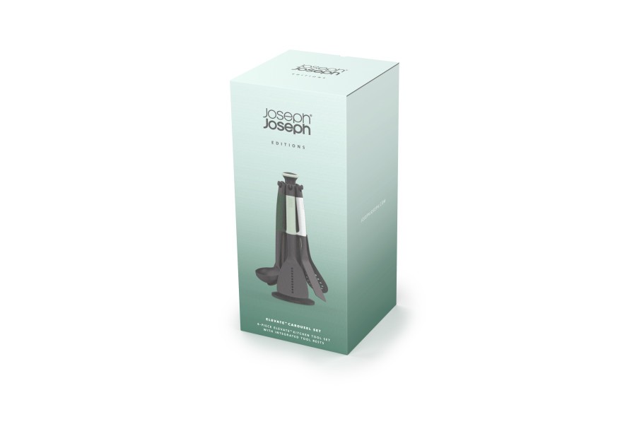 6 Piece Utensil Carousel - Sage - Joseph Joseph