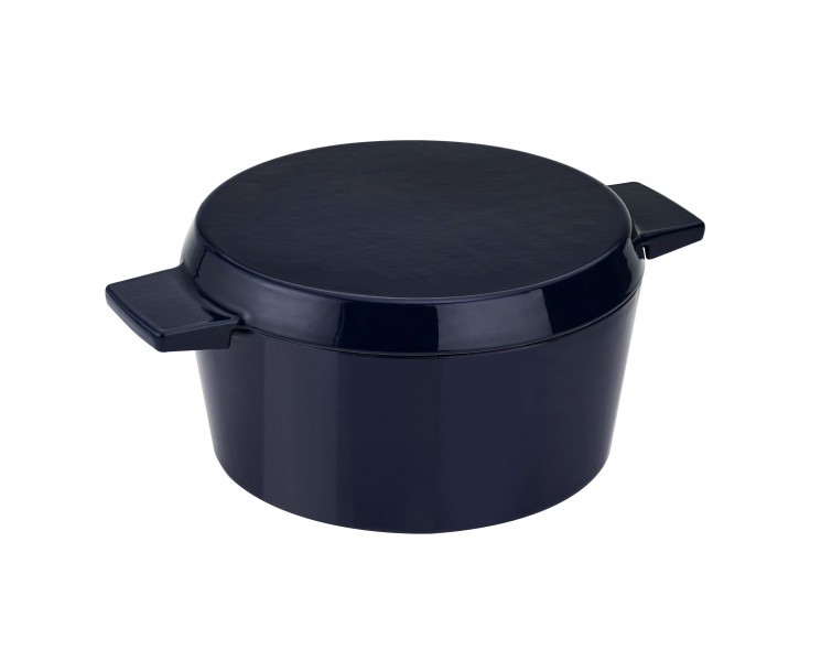 Cast Iron French Oven Mid Blue 28cm - Stanley Rogers