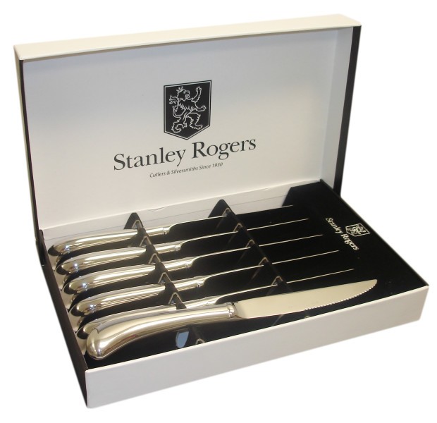Pistol Grip Steak 6pc Set - Stanley Rogers