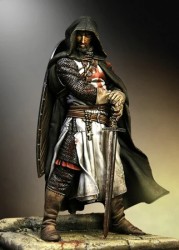 Resin Kit His Sword Templar 90mm – Medieval Knight Model Kit Unpainted