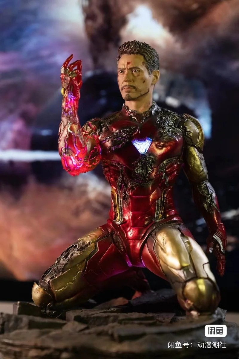 Iron Man Mk85 Snap Kneeling Statue – Avengers Endgame Anime Figure