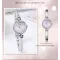 Simple Design Small Exquisite Round Dial Bangle Watch Quartz Watch