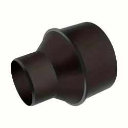 4-to-2-1/2 Inch Dust Collection Hose Adapter for Wet/Dry Vacuum