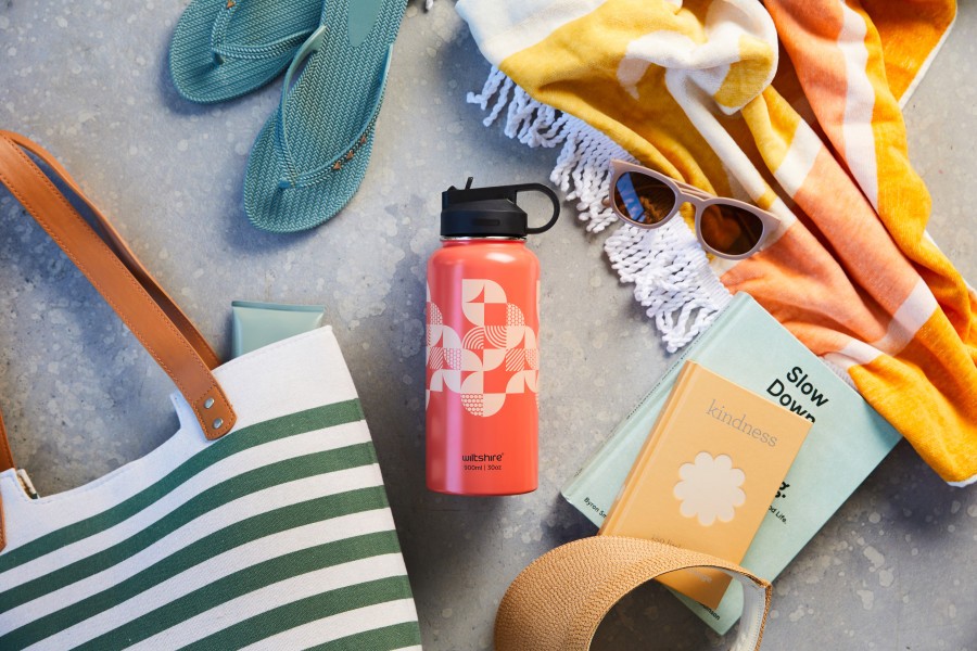Stainless Steel Bottle Flamingo 900ml - Wiltshire