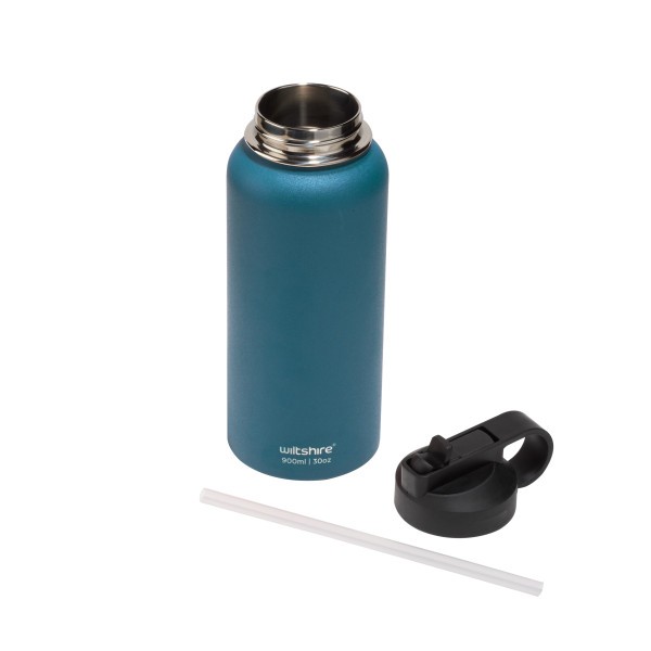Stainless Steel Bottle Teal 900ml - Wiltshire