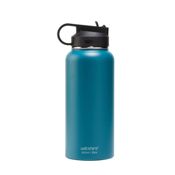 Stainless Steel Bottle Teal 900ml - Wiltshire